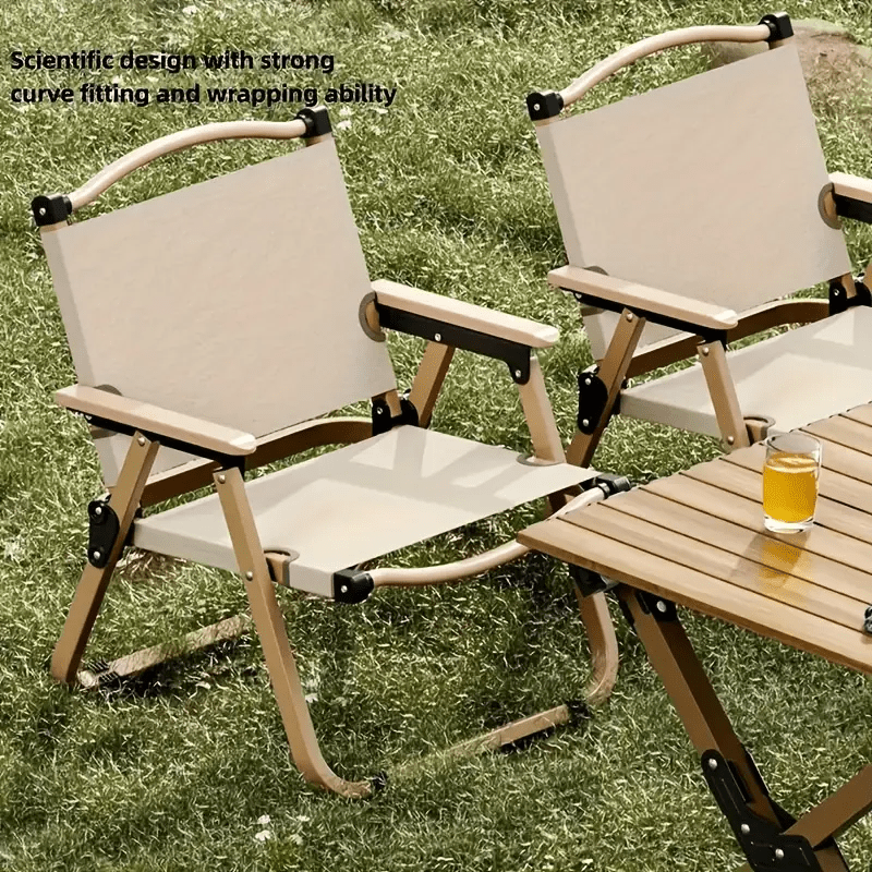 Portable Folding Camping Chair, Suitable for Outdoor Camping, Fishing, And Garden Lounging