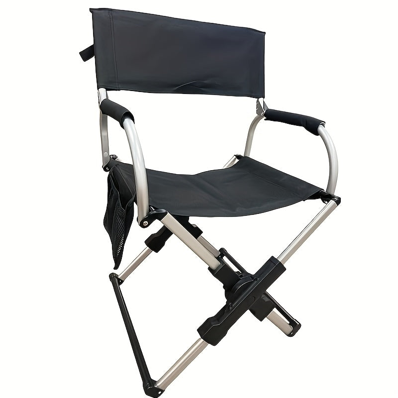 Portable Camping Chair With Carry Bag, Compact, Lightweight Collapsible Arm Chair For Outdoor Camping, Sports, Tailgates, Beach, And Fishing; Supports Up To 250lbs