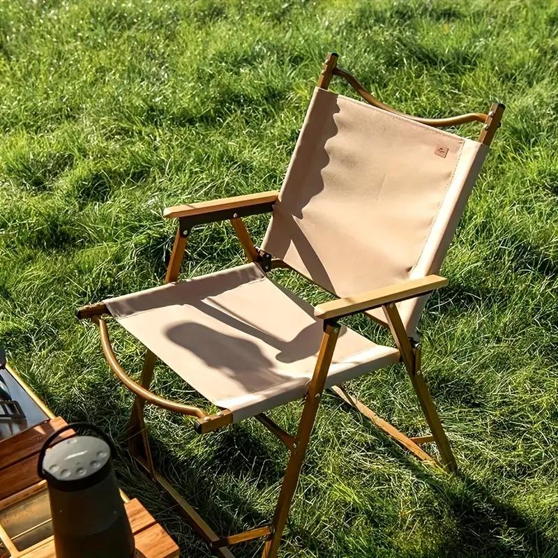 Portable Folding Camping Chair, Suitable for Outdoor Camping, Fishing, And Garden Lounging
