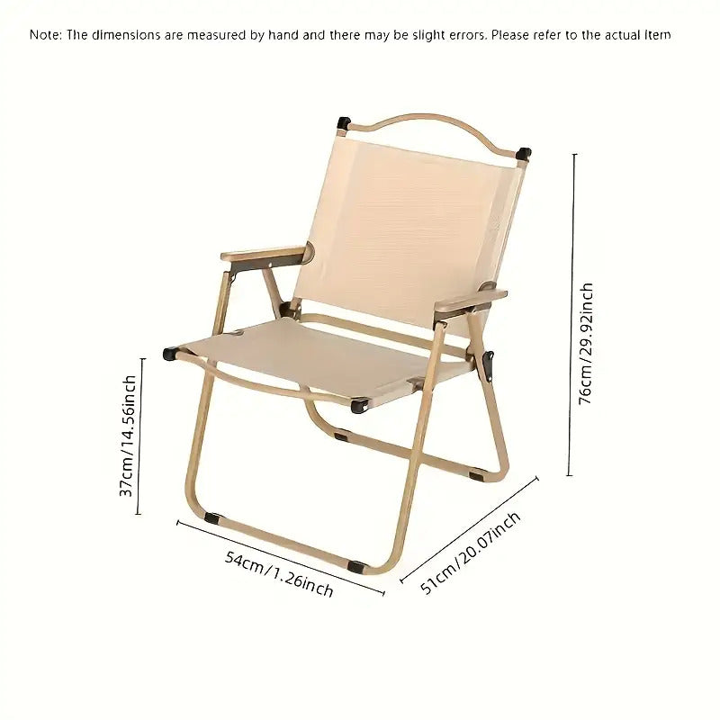 Kermit Ultra Portable Folding Chair-Green Design, Fishing, Camping and Beach-Durable, comfortable and weatherproof, dedicated lounge chair, folding and washable fishing chair,