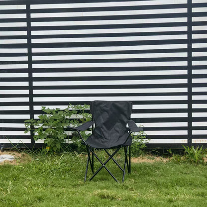 Portable Folding Camping Chair with Adjustable Backrest - Lightweight Outdoor Fishing & Picnic Chair, Durable Metal Frame,