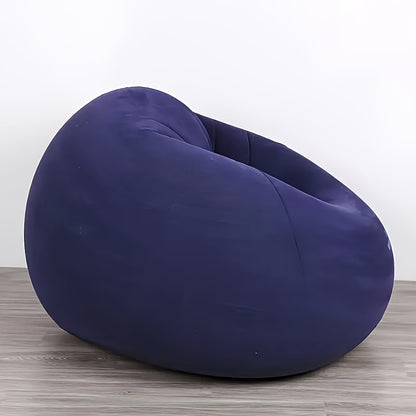 1pc Inflatable Sphere Sofa Chair - Space-Saving Lazy Seat with Easy Setup, Portable PVC Furniture for Living Room, Patio, Camping, Office - No Assembly Needed,