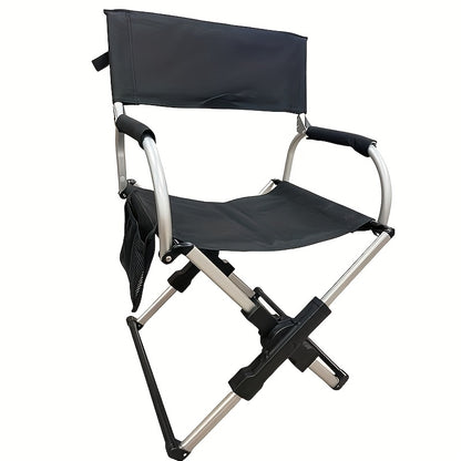Portable Camping Chair With Carry Bag, Compact, Lightweight Collapsible Arm Chair For Outdoor Camping, Sports, Tailgates, Beach, And Fishing; Supports Up To 250lbs