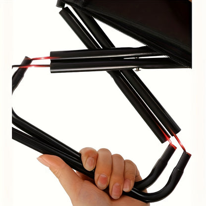 Portable Outdoor Camping Folding Chair, Mini Foldable Pencil Case Stool for Fishing, Subway, Camping, And Picnic Use in Various Multifunctional Scenarios.