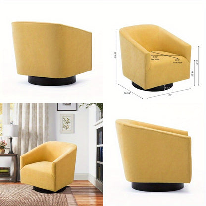 Goldenrod Base Swivel Chair